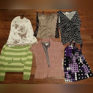 Asst Tops $5 each or $25 for all 6